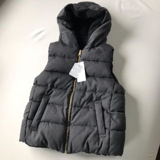 ザラ(ZARA)の新品 アメリカン ホリック ダウン ベスト ボア AMERICAN HOLIC (ダウンジャケット)