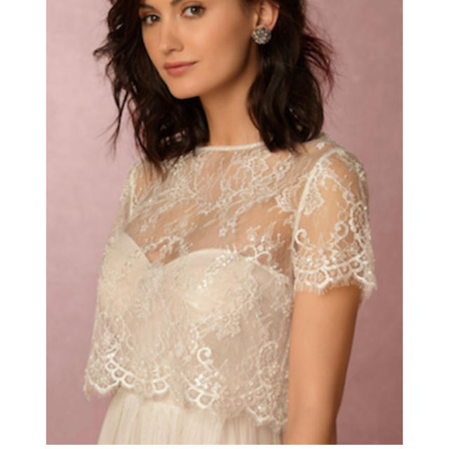 bhldn レーストッパー レースボレロ