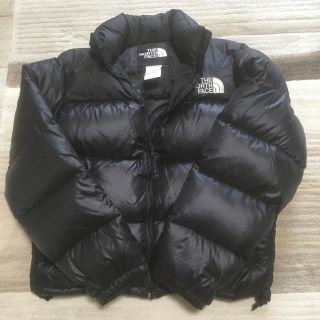 ザノースフェイス(THE NORTH FACE)のノースフェイスヌプシ。黒。とても美品。M。(ダウンジャケット)