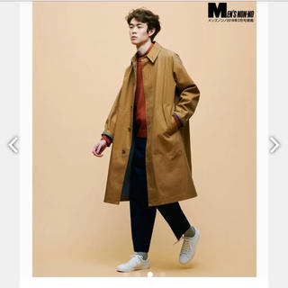 【完売品】UNIQLOU ブロックテック　ステンカラーコート 2018AW 黒