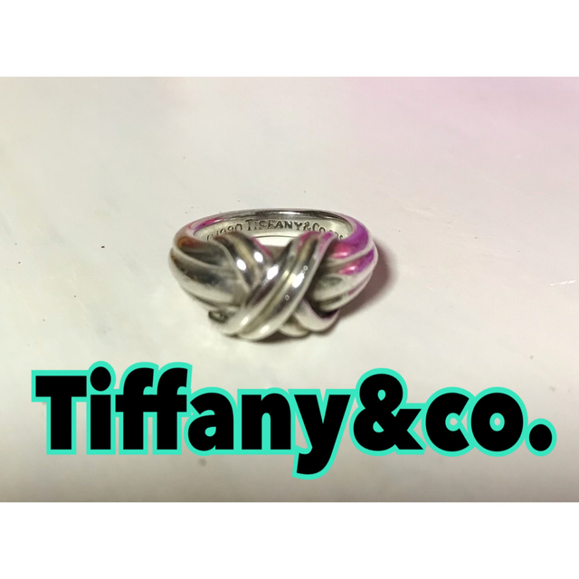 Tiffany & Co.(ティファニー)の限定値下げ ティファニー☆シグネイチャーモチーフ☆リング指輪 レディースのアクセサリー(リング(指輪))の商品写真