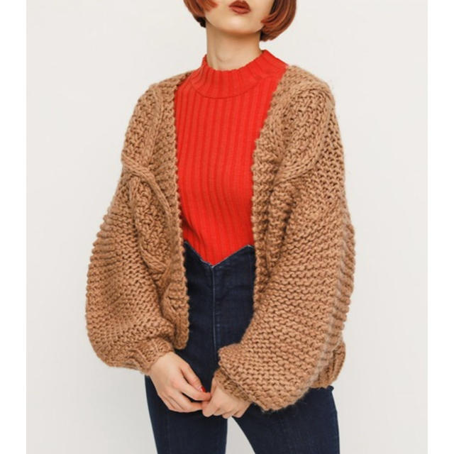 SLY HANDMADE CABLE BOLERO