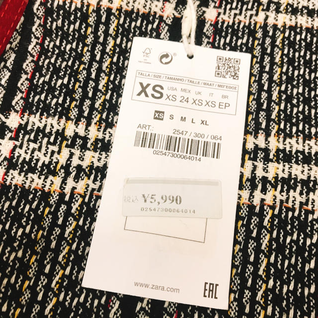 ZARA(ザラ)のZARA♡チェックワンピ レディースのワンピース(ミニワンピース)の商品写真