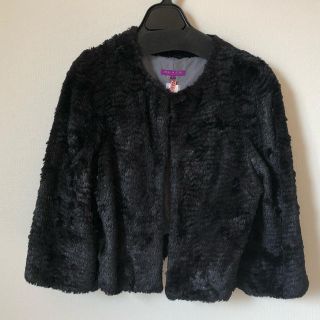 BLACK by moussy FOXファージャケット