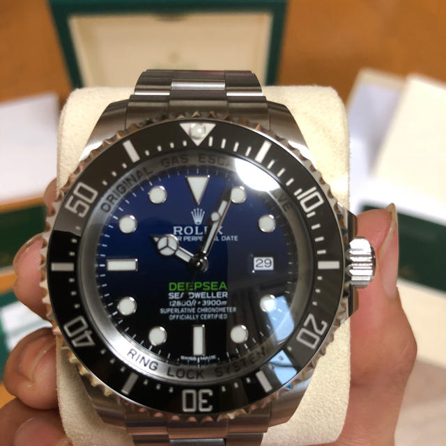 ROLEX(ロレックス)のマサ様専用 ロレックス ディープシー Dブルー 116660 メンズの時計(腕時計(アナログ))の商品写真