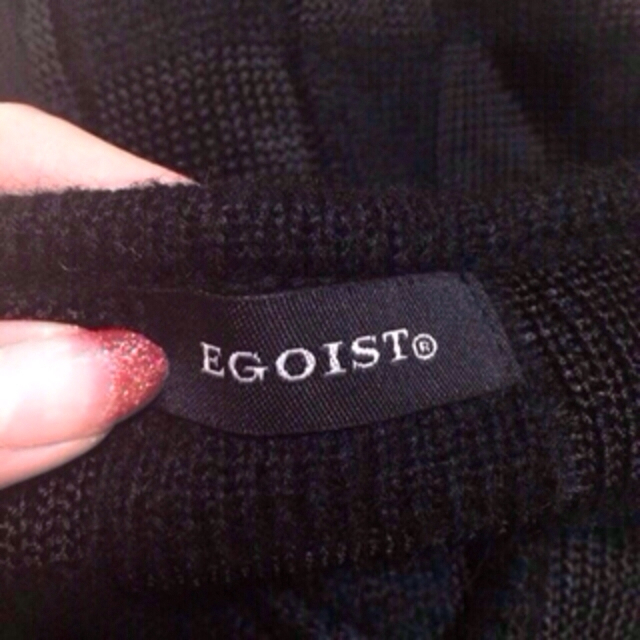 EGOIST(エゴイスト)のEGOIST♡ニットワンピ レディースのワンピース(ミニワンピース)の商品写真