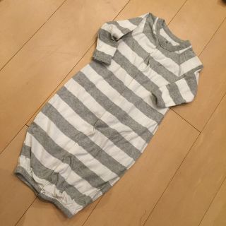 ベビーギャップ(babyGAP)のbabyGAP♡ボーダー柄2wayオール(カバーオール)