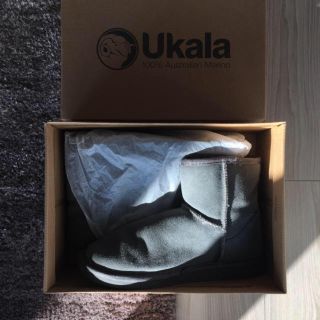 アーバンリサーチ(URBAN RESEARCH)のUkala ショート ムートン ブーツ  size L(ブーツ)