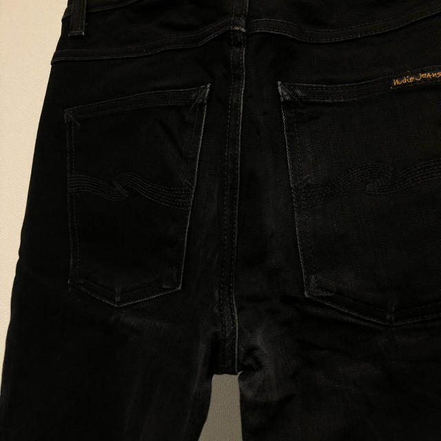 Nudie Jeans(ヌーディジーンズ)のNudie Jeans / ブラックスキニー / LEAN DEAN / W28 メンズのパンツ(デニム/ジーンズ)の商品写真