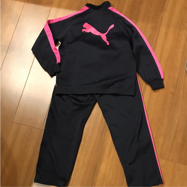 PUMA(プーマ)のプーマ ジャージ上下 130 キッズ/ベビー/マタニティのキッズ服女の子用(90cm~)(その他)の商品写真