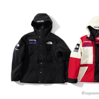 シュプリーム(Supreme)のSupreme north  face jacket black Sサイズ(マウンテンパーカー)