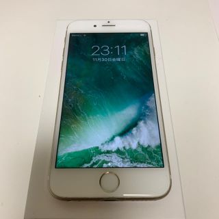 アイフォーン(iPhone)のiPhone6 16gb Softbank 動作良好 ゴールド利用制限◯送料無料(スマートフォン本体)