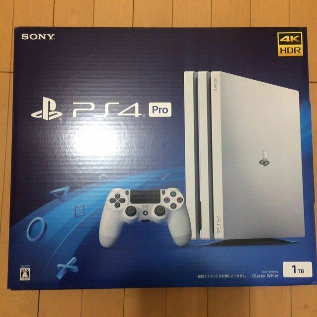 PS4 Pro 1TB グレーシャーホワイト家庭用ゲーム機本体