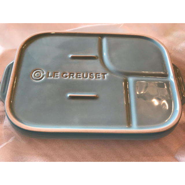 LE CREUSET(ルクルーゼ)のル・クルーゼ ベビー食器2点セット新品 キッズ/ベビー/マタニティの授乳/お食事用品(離乳食器セット)の商品写真