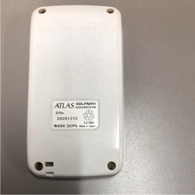 Yupiteru(ユピテル)のユピテル ATLAS GPS AGN3500[w) スポーツ/アウトドアのゴルフ(その他)の商品写真