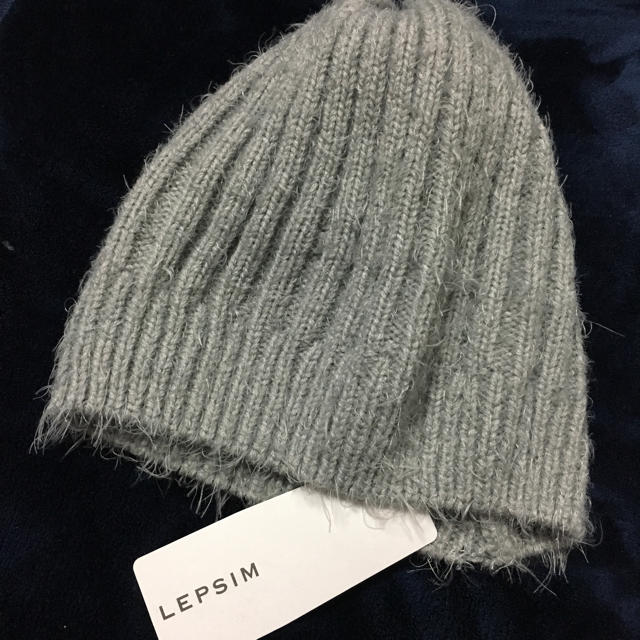 A-64)ニット帽子(LEPSHM)リプシム レディースの帽子(ニット帽/ビーニー)の商品写真