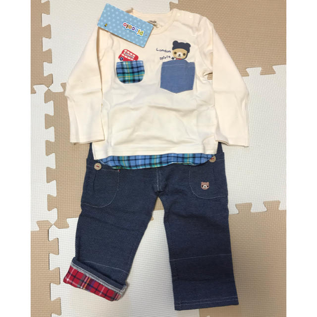 キムラタン(キムラタン)のピッコロ♡セット90 キッズ/ベビー/マタニティのキッズ服男の子用(90cm~)(Tシャツ/カットソー)の商品写真