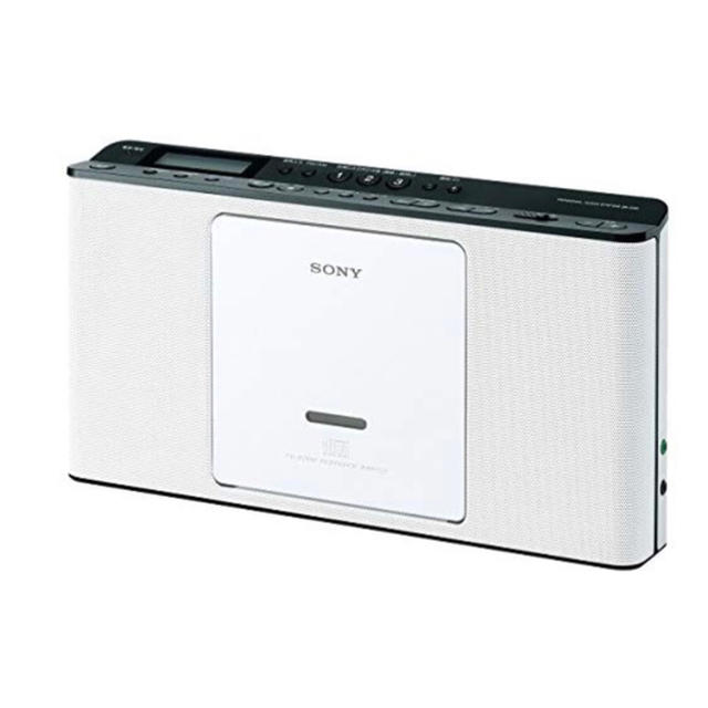 SONY(ソニー)のSONY CDラジオ ZS-E80 : FM/AM/ワイドFM対応  スマホ/家電/カメラのオーディオ機器(その他)の商品写真