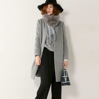 ユナイテッドアローズ(UNITED ARROWS)の【MAY.Y様専用】UNITED ARROWS ノーカラー コート(ロングコート)