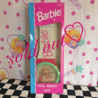 バービー(Barbie)のsold out♡(掛時計/柱時計)