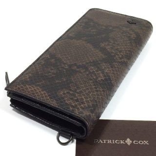 パトリックコックス(PATRICK COX)の未使用！パトリックコックス リアルレザーL字ファスナー長財布E694(長財布)