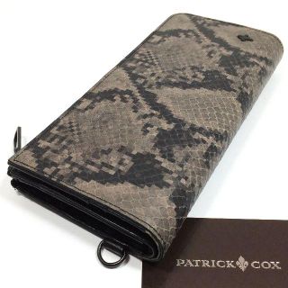 パトリックコックス(PATRICK COX)の未使用！パトリックコックス リアルレザーL字ファスナー長財布E695(長財布)