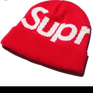 シュプリーム(Supreme)のsupreme Big Logo Beanie Reflective(ニット帽/ビーニー)