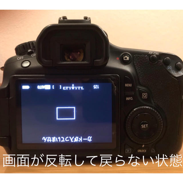 【ジャンク品】Canon EOS60D Body