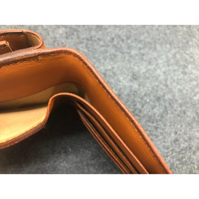 ゴローズ GOROS 財布 赤茶 - 折り財布
