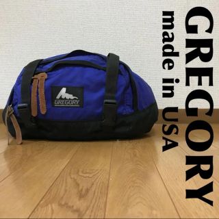 グレゴリー(Gregory)の古着 GREGORY グレゴリー USA製 ウエストバック 1106(ボディーバッグ)