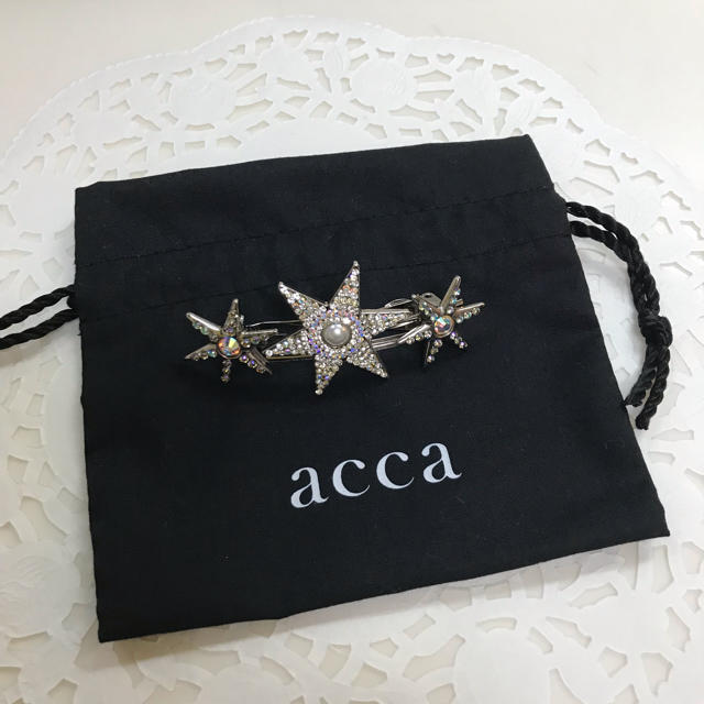 acca(アッカ)の【未使用】acca バレッタ レディースのヘアアクセサリー(バレッタ/ヘアクリップ)の商品写真