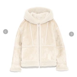 ミラオーウェン(Mila Owen)の新品タグ付き🌟18aw☃️ミラオーウェン ムートンボアブルゾン(ムートンコート)