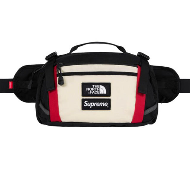 Supreme north face expedition waist bag赤