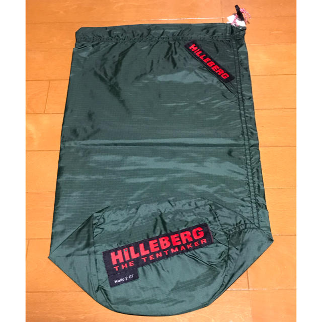 HILLEBERG(ヒルバーグ)のHilleberg ヒルバーグ☆スタッフサック グリーン☆Nallo 2 GT  スポーツ/アウトドアのアウトドア(テント/タープ)の商品写真