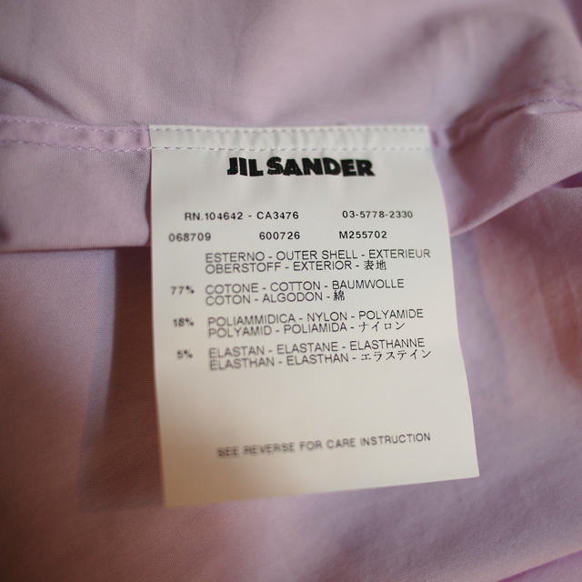 Jil Sander(ジルサンダー)のJil Sander　半袖 シャツ　ピンク（紫？）　37 ジルサンダー メンズのトップス(シャツ)の商品写真