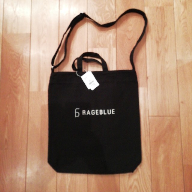 RAGEBLUE(レイジブルー)の最終値下。新品　レイジブルー　バッグ　ブラック メンズのバッグ(ショルダーバッグ)の商品写真