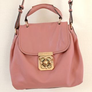 クロエ エルシー ショルダーバッグ(レディース)(ピンク/桃色系)の