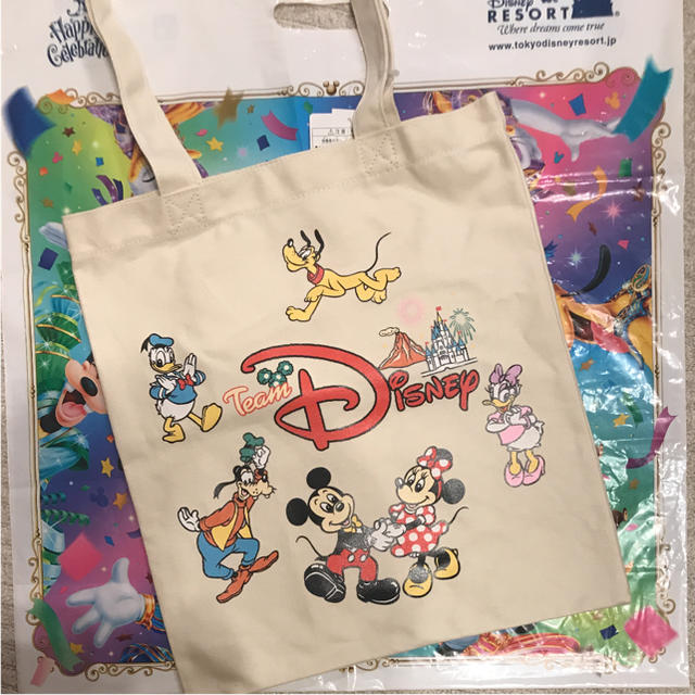Disney 再販 大人気 ディズニー チームディズニー トートバッグの通販 By さっき S Shop ディズニーならラクマ