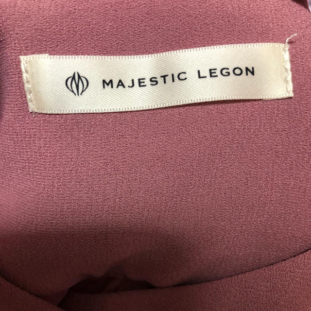 MAJESTIC LEGON(マジェスティックレゴン)のMAJESTIC LEGON ワンピース レディースのワンピース(ひざ丈ワンピース)の商品写真