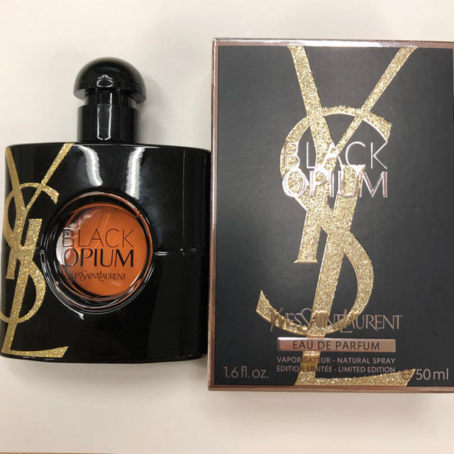 Yves Saint Laurent Beaute(イヴサンローランボーテ)のブラック OP オーデパルファム  ゴールドアトラクションエディション 50ml コスメ/美容の香水(香水(女性用))の商品写真