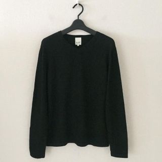 ヨウジヤマモト(Yohji Yamamoto)のA.A.Rヨウジヤマモト☆黒色Vネックニット☆メンズ(ニット/セーター)