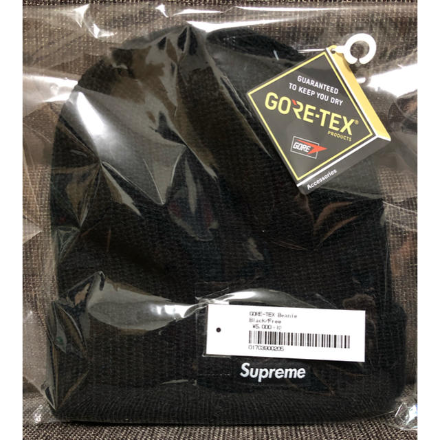 メンズsupreme GORE-TEX Beanie ビーニー 黒 国内正規品