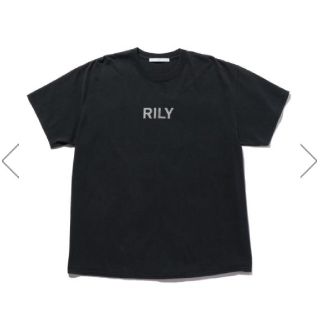 RILY Tシャツ 黒 Logo Tee S/S 

(Tシャツ/カットソー(半袖/袖なし))