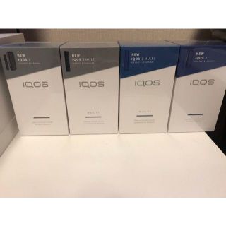 アイコス(IQOS)のIQOS3 IQOS3　マルチセット　ステラブルー　ベルベットグレー　黒　青(タバコグッズ)