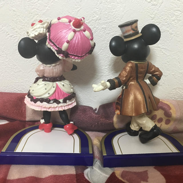 Disney(ディズニー)のミッキー  ミニー フギュア エンタメ/ホビーのおもちゃ/ぬいぐるみ(ぬいぐるみ)の商品写真