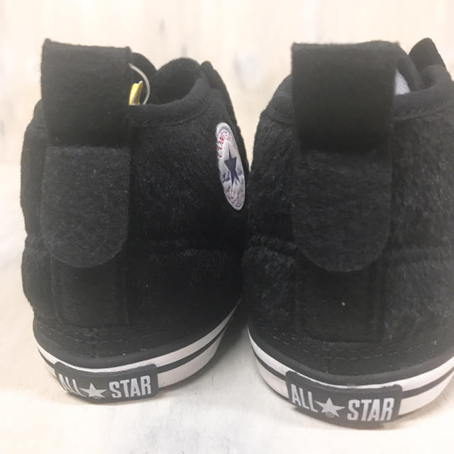 CONVERSE(コンバース)のコンバース   ミニネコ   黒   13cm  プレゼントに♪ キッズ/ベビー/マタニティのベビー靴/シューズ(~14cm)(スニーカー)の商品写真