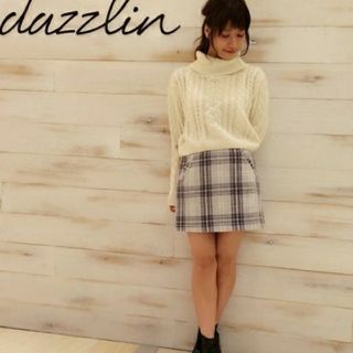 ダズリン(dazzlin)のオフタートルケーブルニットトップス◎dazzlin(ニット/セーター)