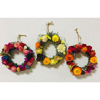 リース  ３種類  ハンドメイド (リース)