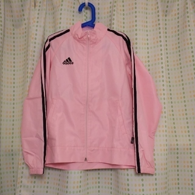 adidas(アディダス)のたーさん様専用 アディダス ウインドブレーカー ジュニア キッズ/ベビー/マタニティのキッズ服女の子用(90cm~)(ジャケット/上着)の商品写真