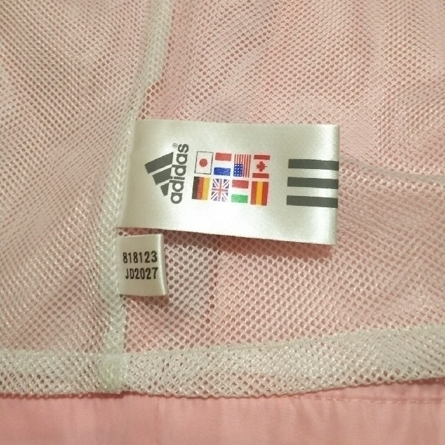 adidas(アディダス)のたーさん様専用 アディダス ウインドブレーカー ジュニア キッズ/ベビー/マタニティのキッズ服女の子用(90cm~)(ジャケット/上着)の商品写真